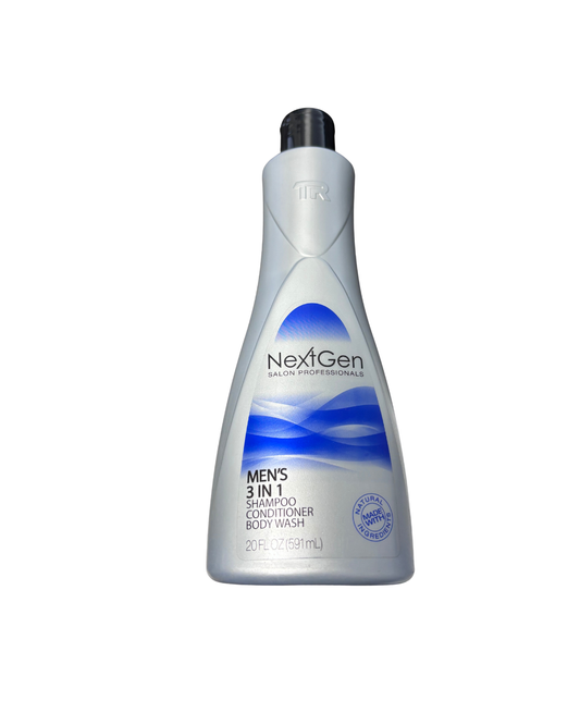 Next Gen Men's 3-in-1 Shampoo, Conditioner & Body Wash  591 mL (20 fl oz)