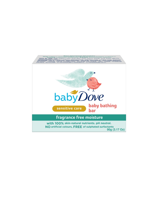 Baby Dove Sensitive Fragnance Free  Moisture Bar Soap  - 90g (4 Pack )