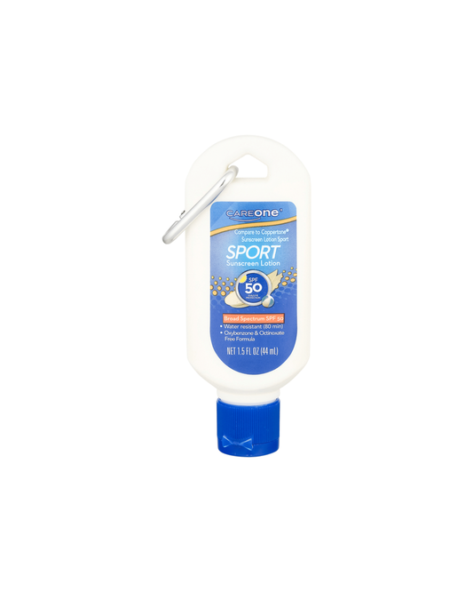 CareOne Sport Sunscreen Lotion SPF 50 – Broad Spectrum – Travel Size – 44 mL
