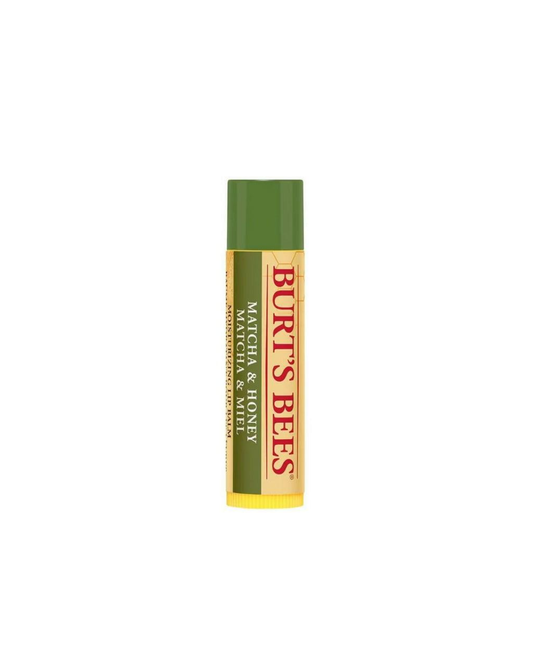Burt's Bees Matcha & Honey Moisturizing Lip Balm – Natural Lip Care – 4.25 g