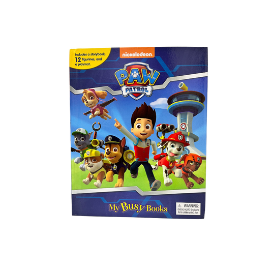 DISNEY BOOKS PAW PATROL WITH MINI TOYS AND FULL GAME INSIDE