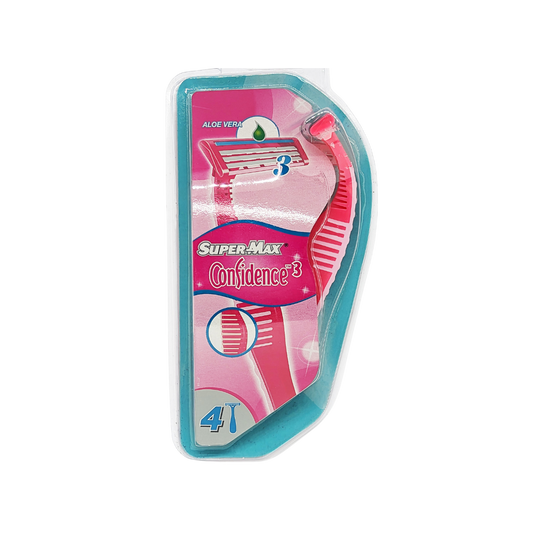 SUPER MAX CONFIDENCE FOR LADIES 4 PACK FOR WOMEN WITH ALOE VERA