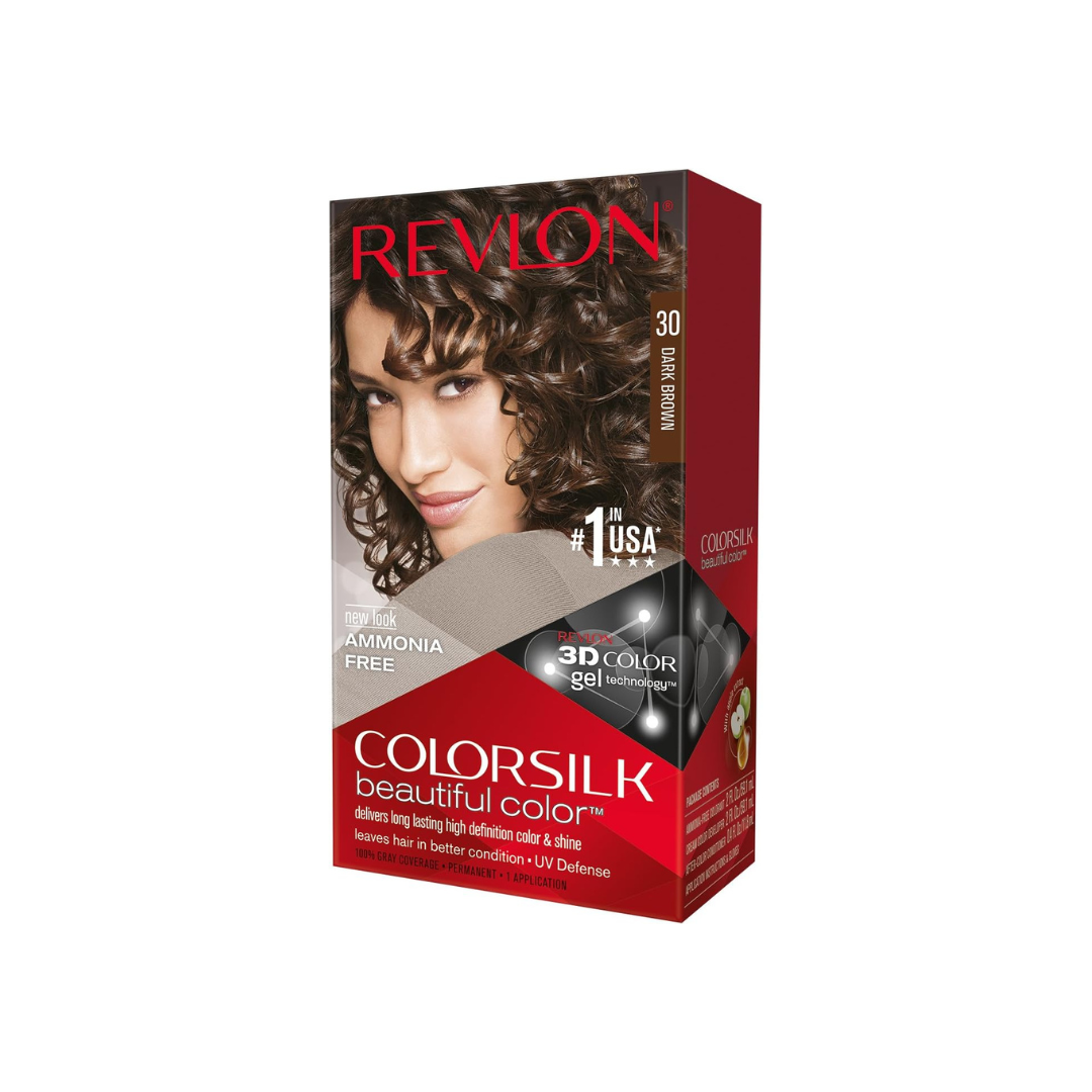 REVLON HAIR COLOR #30 DARK BROWN