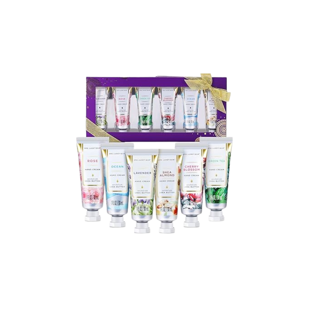 SPA LUXETIQUE  QUALITY LOTION  Hand Cream Gift Set for Women, Travel Size (6 PC Set )