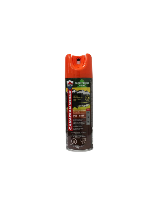 Canadian Shield Insect Repellent Spray 20% Icaridin – DEET Free Aerosol – Up to 12 Hours Protection – 142 g