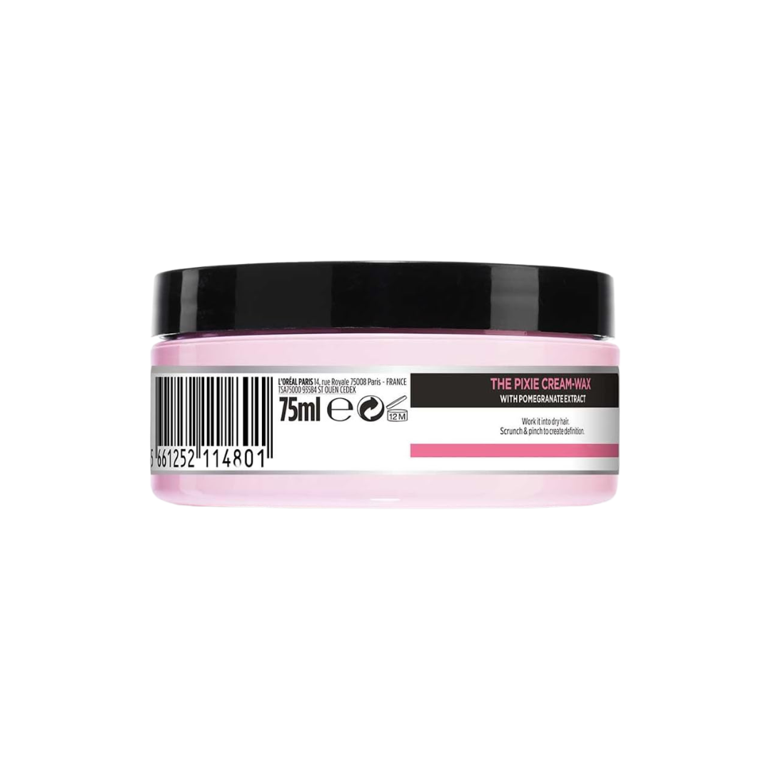 LOREAL STYLIST SHAPING CREAM HAIR WAX 75ML RESHAPABLE HOLD