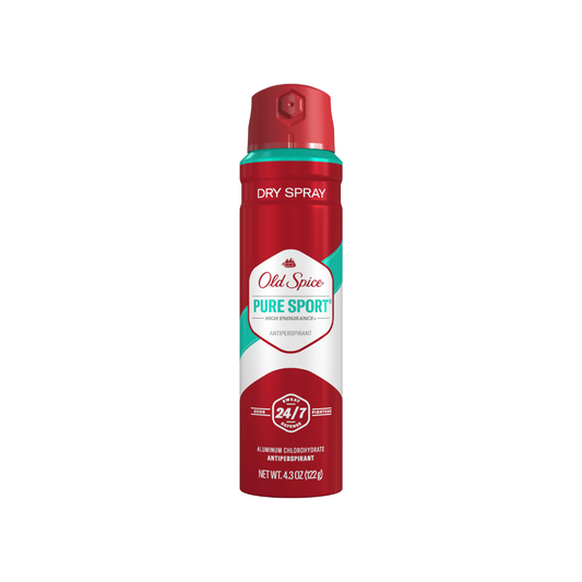 Old Spice Antiperspirant and Deodorant Spray for Men, Pure Sport Scent