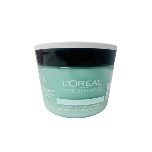 LOREAL HAIR EXPERTISE POWER MOISTURE INFUSION HAIR MASK 250ML SMOOTHEN HAIR LIKE SILK