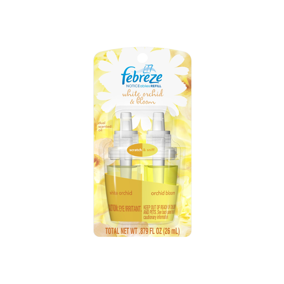 Febreze Noticeables White Orchid & Bloom Air Freshener Refill 26ML