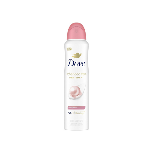 Dove Dry Spray Antiperspirant, Beauty Finish 107G