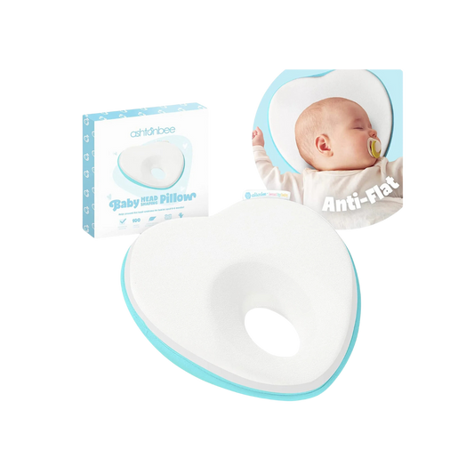 ASHTONBEE BABY HEAD SHAPING PILLOW HELPS PREVENT HEAD SYNDROME FOR BABIES AGED 0-6&nbsp;