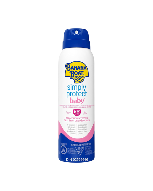 Banana Boat® Simply Protect™ Baby Sunscreen Spray SPF 50+,141g