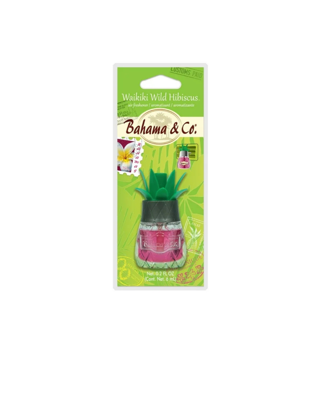 Bahama & Co. Oil Wick Air Freshener (Waikiki Wild Hibiscus Scent, 1 Pack
