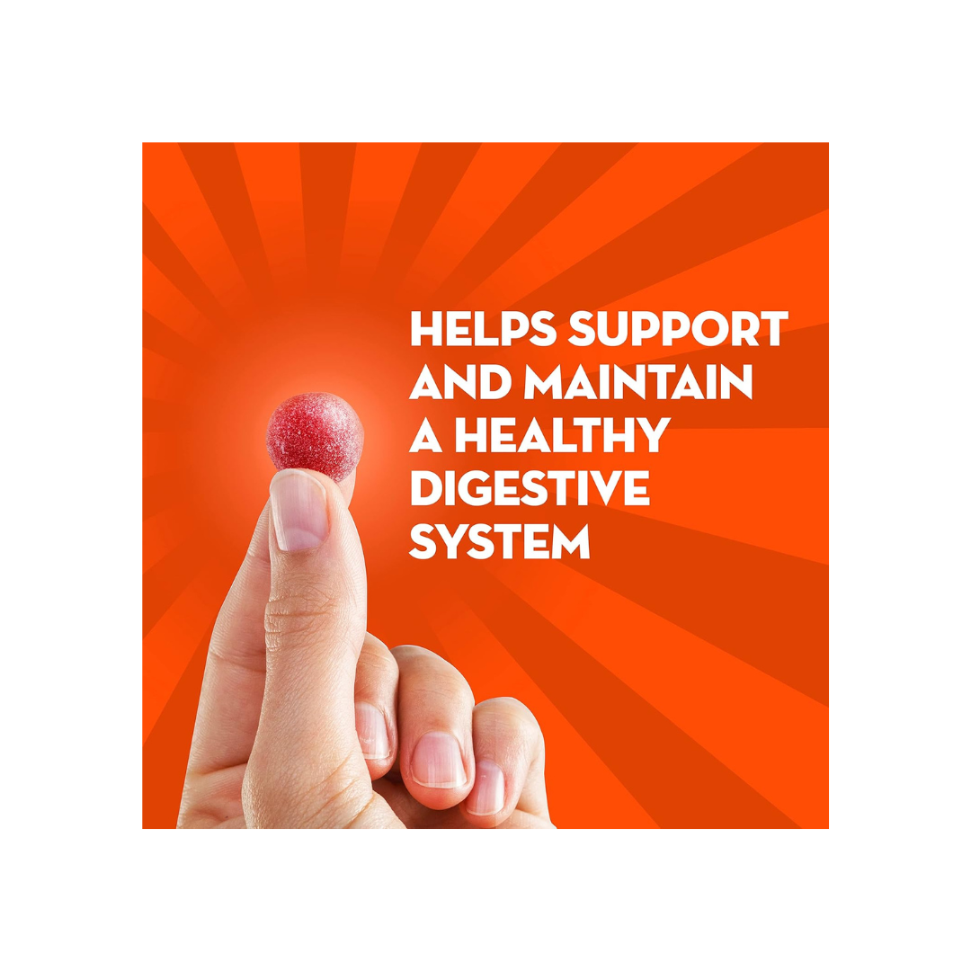 Align Triple Action Gummies, Probiotic Supplement for Women & Men, Helps Relieve Gas, Bloating, and Abdominal Discomfort, 46 Gummies