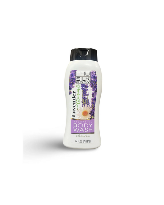 Pro Silk Body Wash Lavender and Chamomile with Aloe Vera, 710ml Made in Canada