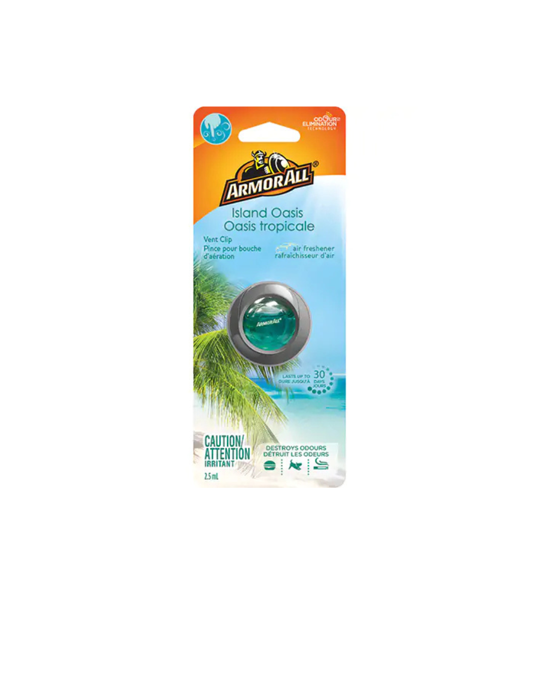 ARMOR ALL ISLAND OASIS VENT CLIP 25ML LAST UP TO 30 DAYS
