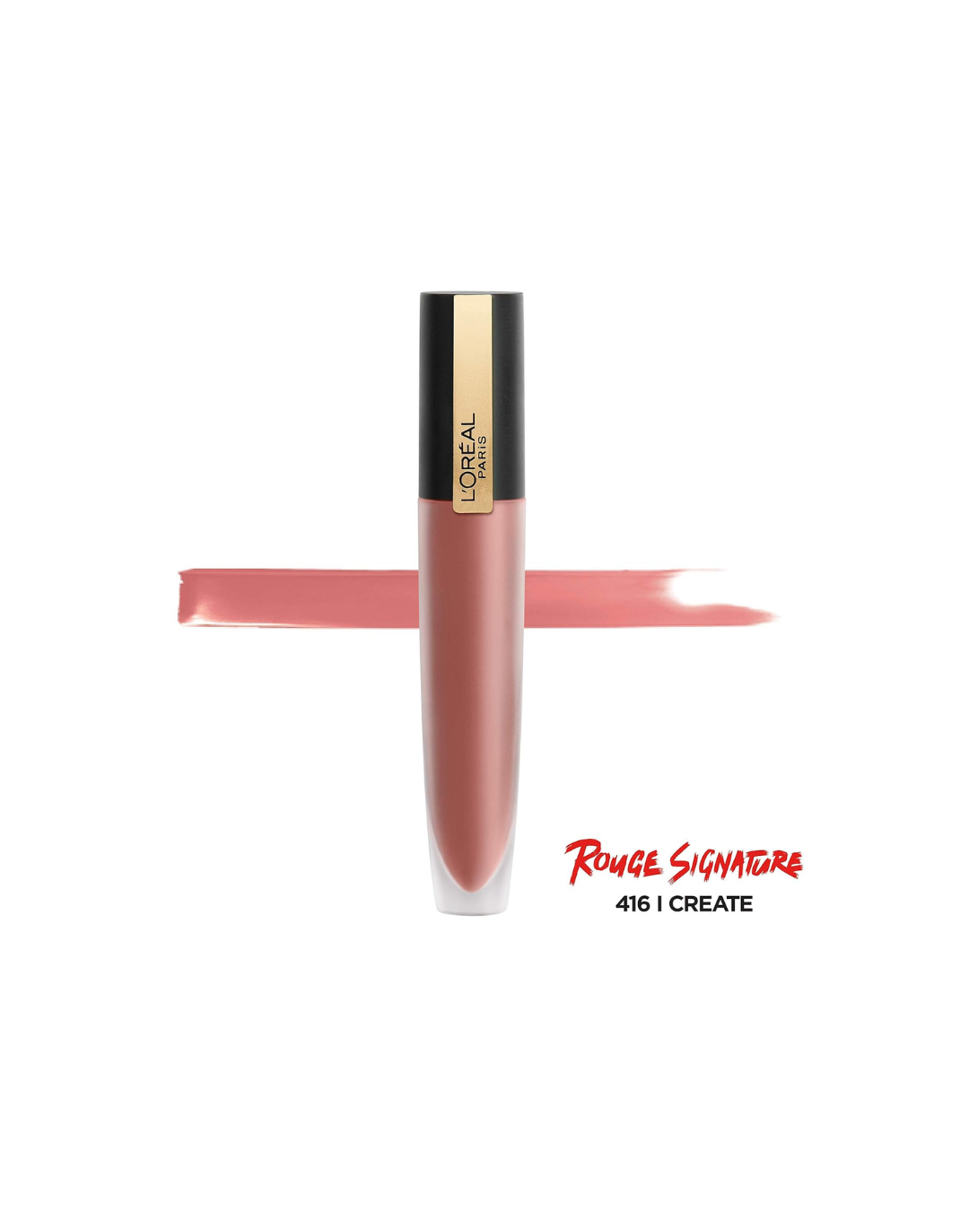L’Oréal Paris Makeup Rouge Signature Matte Lip Stain, I Create 416