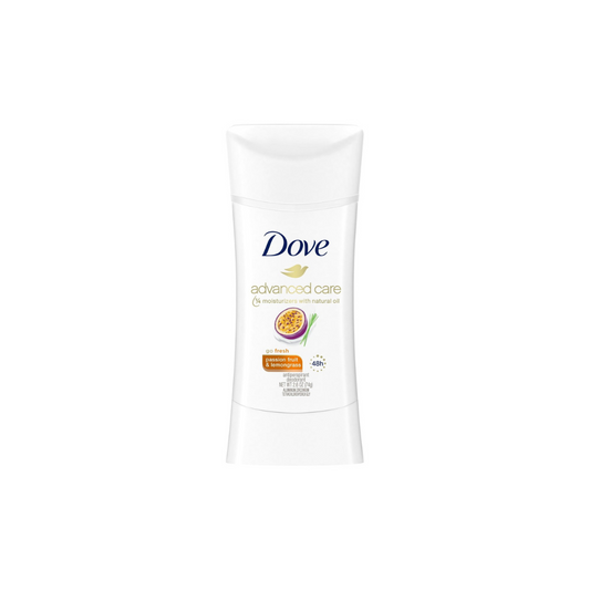 Dove Advanced Care Deodorant Stick, Passion Fruit & Lemongrass, 74g