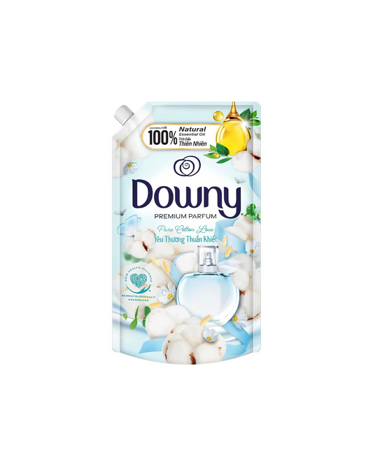 Downy Premium Parfum Pure Cotton Love Concentrate Fabric Softener, 500ML