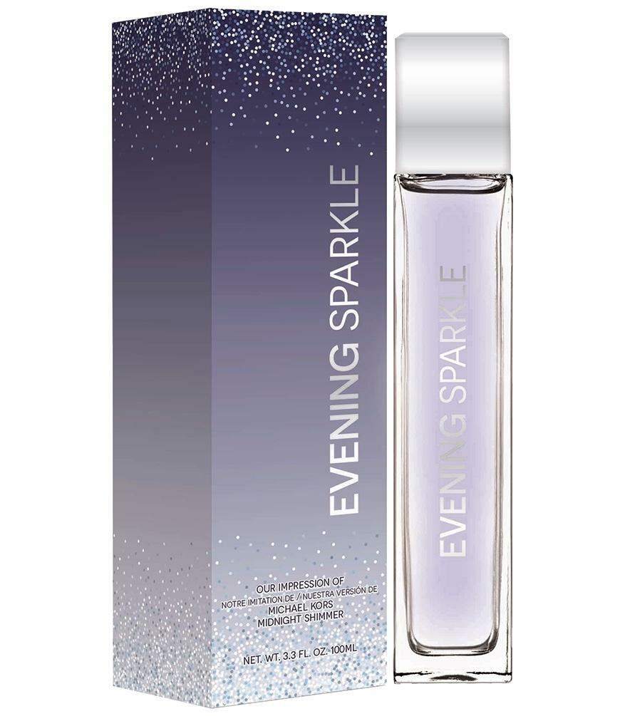 PREFERRED FRAGRANCES EVENING SPARKLE EAU PARFUM OUR IMPRESSION OF MICHAEL KORS MIDNIGHT SHIMMER 93ML MADE IN USA NEW YORK FOR WOMEN