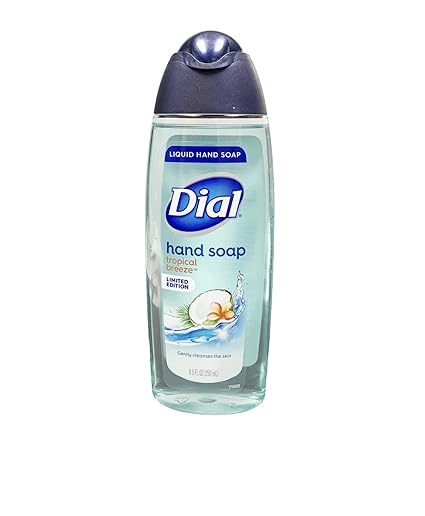 DIAL LIQUID HAND SOAP TROPICAL BREEZE 250ML