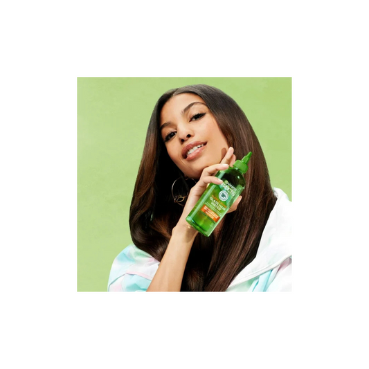 Garnier Sulfate-Free Glass Hair Water Lamellar Rinse Out Treatment, From Frizzy Hair to 10x Smoother & Shiny Hair, Fructis Sleek & Shine, with Argan Oil & Plant Protein - 180ml