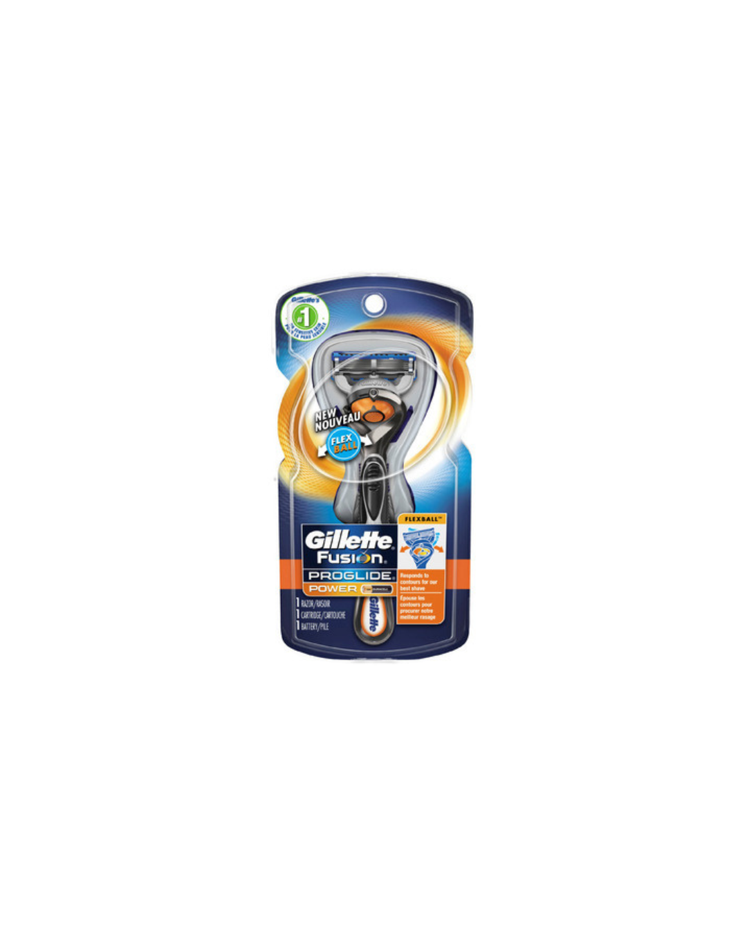 Gillette Fusion ProGlide Power Razor with FlexBall Technology
