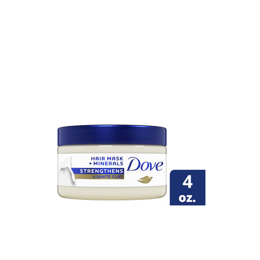 Dove Mineral Hair Mask Strengthens + White Clay 113g