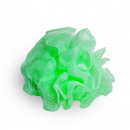 Loofah-Bath Mesh Sponge Green