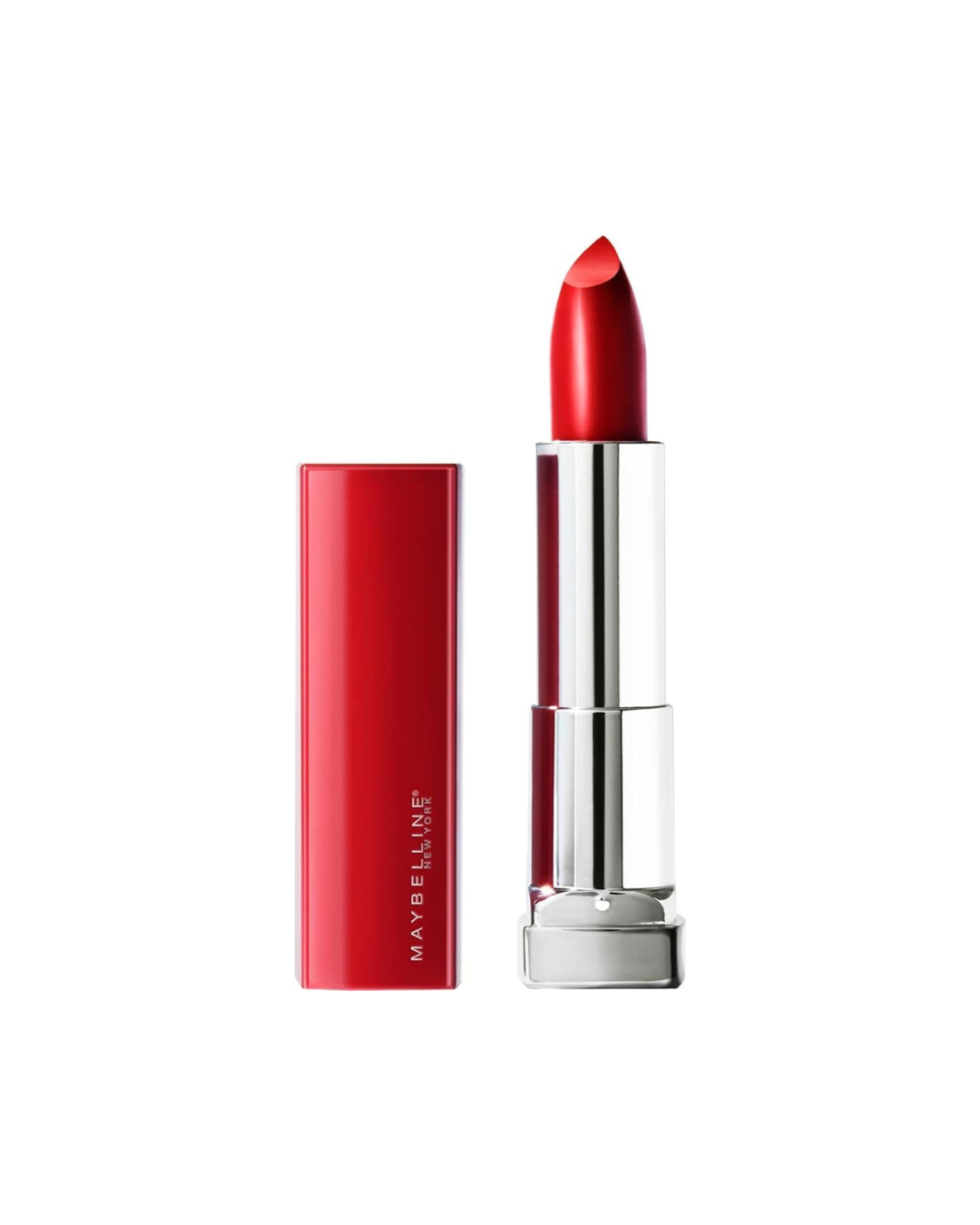 Maybelline New York Color Sensational Made for All Lipstick, Ruby For Me, Satin Red Lipstick, 0.15 Oz