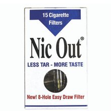 NIC-OUT CIGARETTE FILTER pack of 4 set