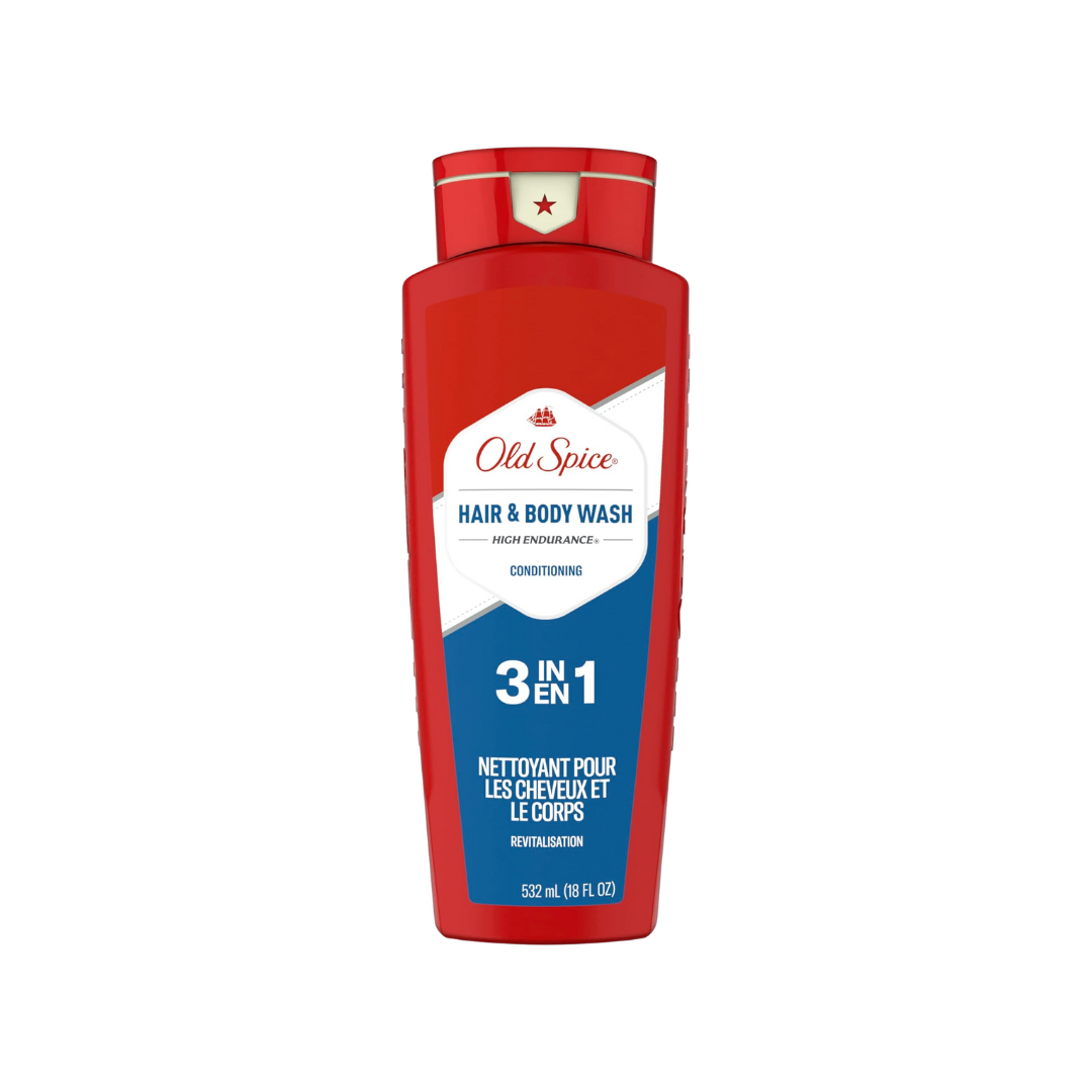 OLD SPICE HIGH ENDURANCE HAIR & BODY WASH CONDITIONER FOR MEN