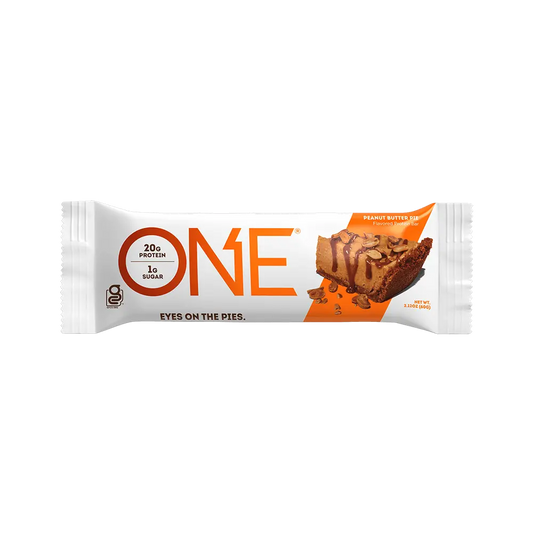 ONE PEANUT BUTTER PIE FLAVOUR PROTEIN BAR 20g OF PROTEIN