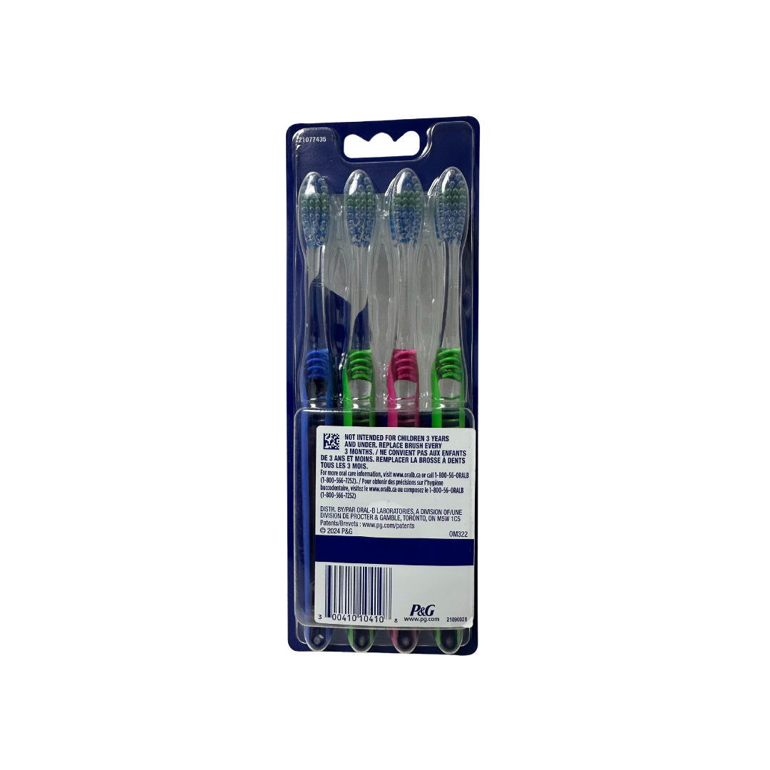 Oral-B Pro-Health All in One Toothbrush, Advanced Clean Soft, 4 count