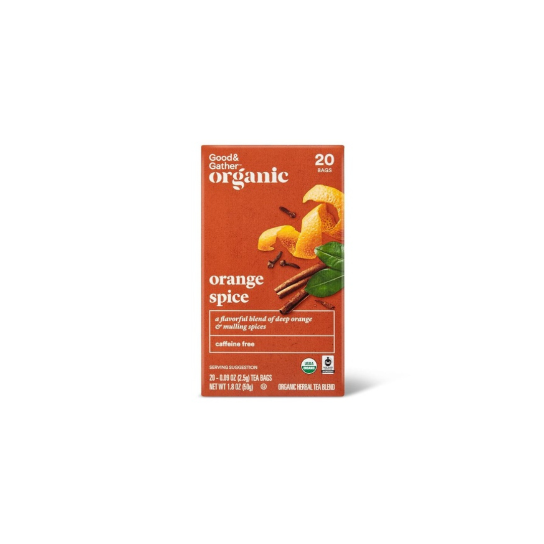 Good and Gather organic orange spice tea