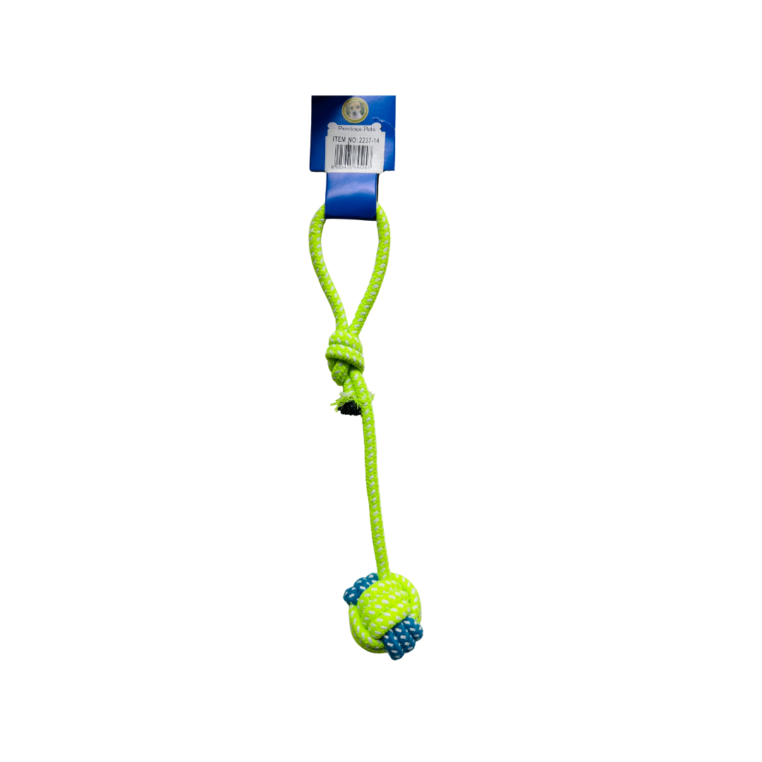 PET TOYS Bite Resistant Cotton Rope Dog Ball Teeth Cleaning Chewing Cat Puppy Toy