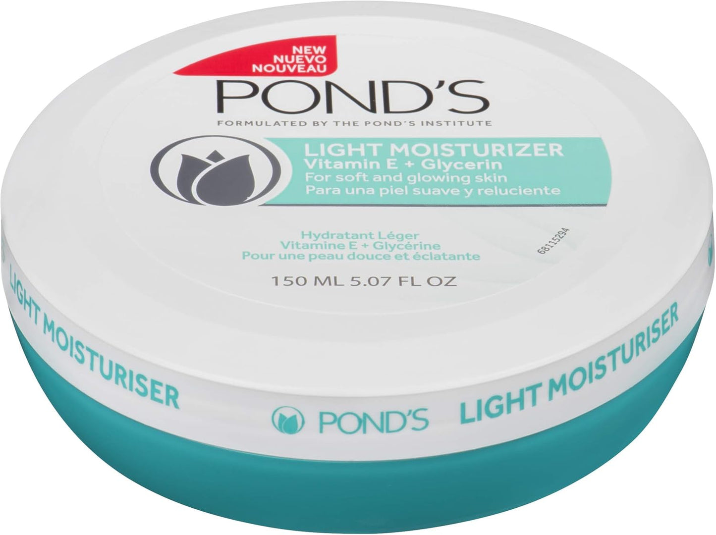 Pond's Light Moisturizer - Vitamin E + Glycerine, 150ml