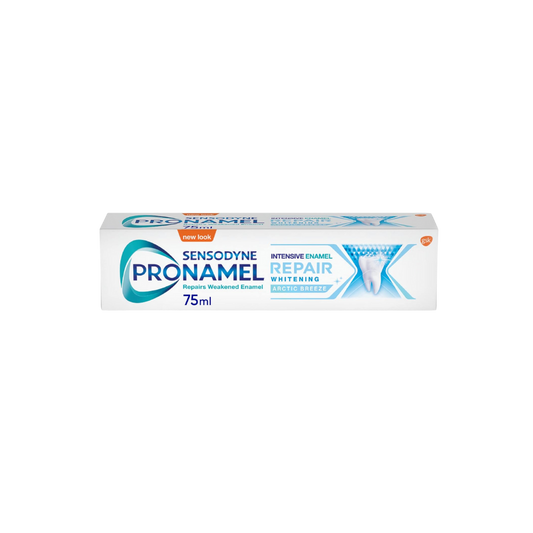 SENSODYNE PRONAMEL Toothpaste, Intensive Enamel Repair Whitening, Arctic Breeze, 75 mL (Packaging May Vary)