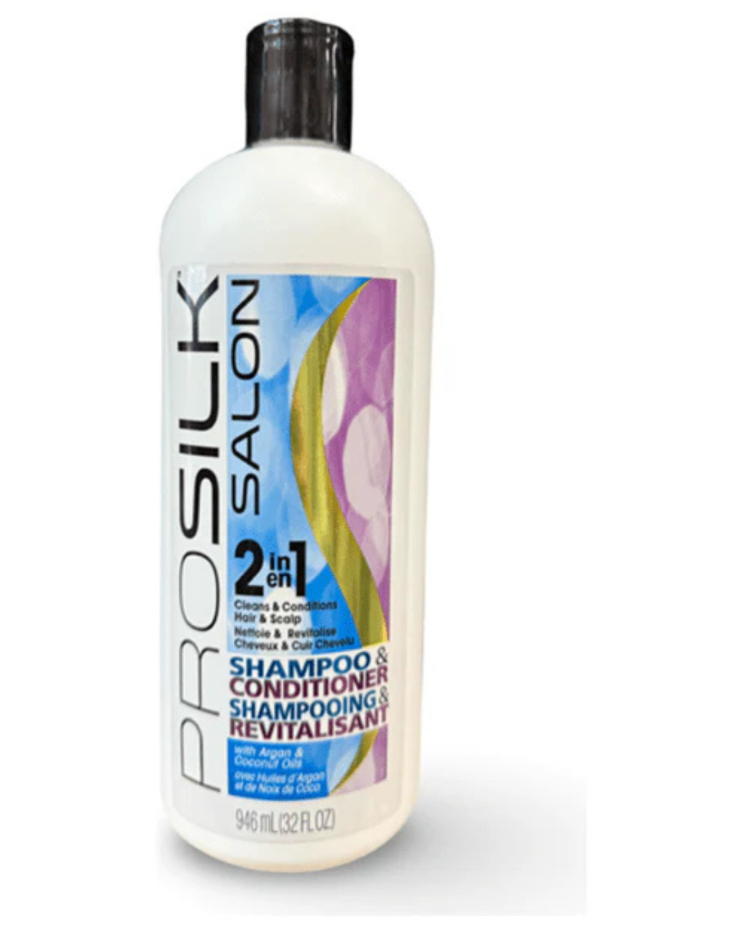 Pro Silk 2in1 Shampoo & Conditioner With Argan & Coconut Oils, 946ml