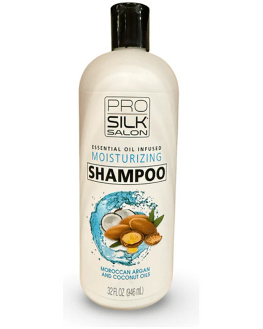 Pro Silk Salon Moisturizing Shampoo Moroccan Argan and Coconut Oil, 946ml