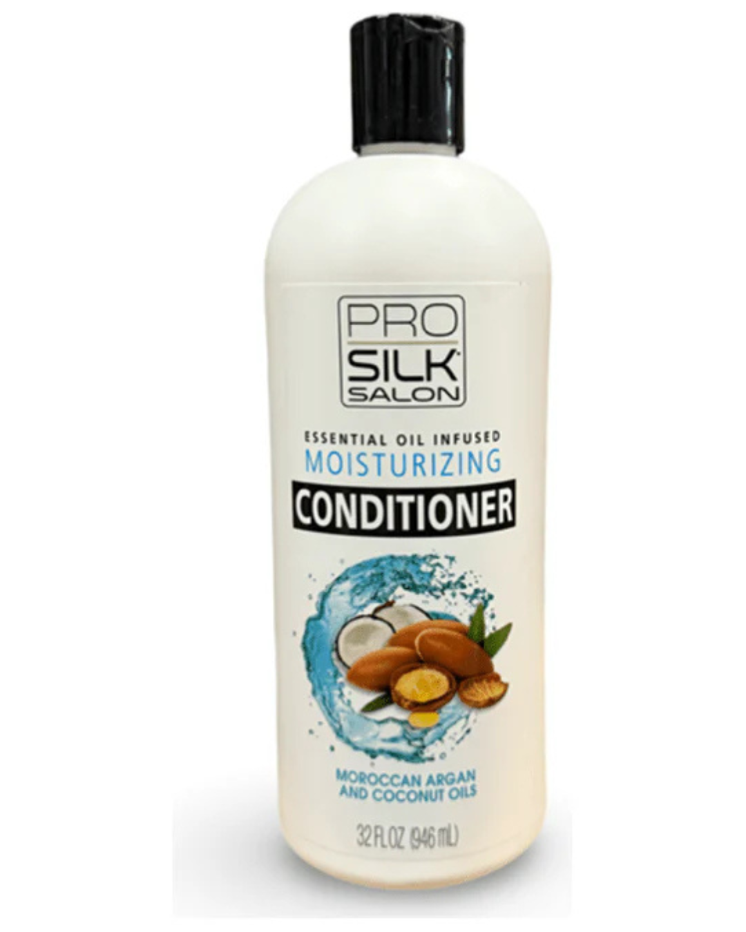 Pro Silk Salon Moisturizing Conditioner Moroccan Argan and Coconut Oil, 946ml