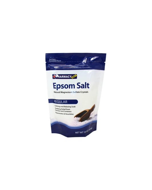 Pharmacy Best Epsom Salt - 1 lb Regular Soaking Solution
