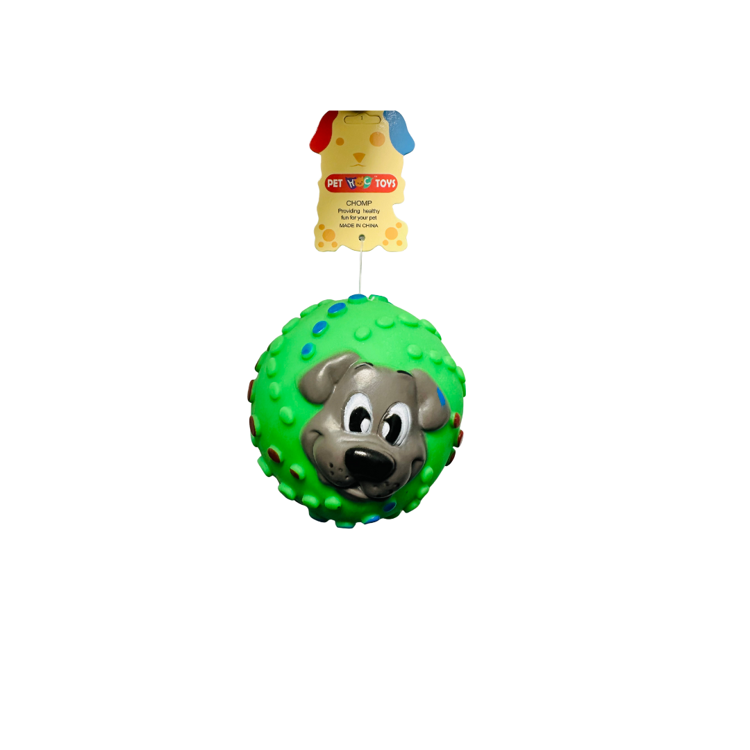 PET TOYS SHEEP SQUEEZE TOY GREEN