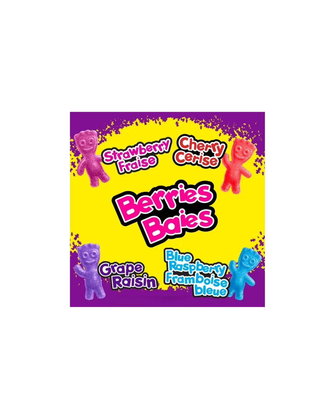 Sour Patch Kids Berries Candy, Sour then Sweet, Gummy Candy, 150 g