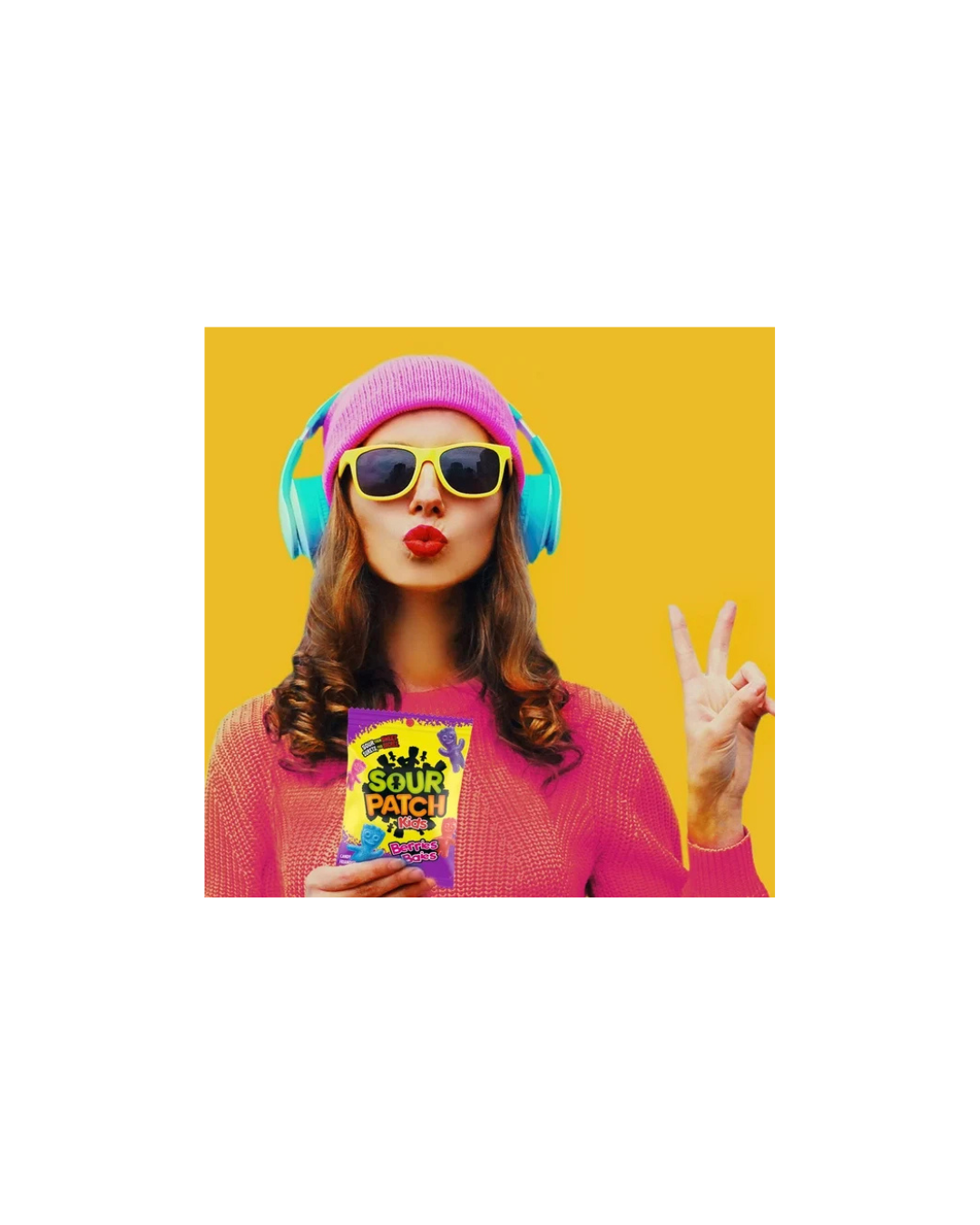 Sour Patch Kids Berries Candy, Sour then Sweet, Gummy Candy, 150 g