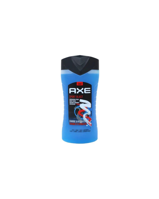 AXE BODY WASH SPORT BLAST FOR MEN 250ML 3 IN 1