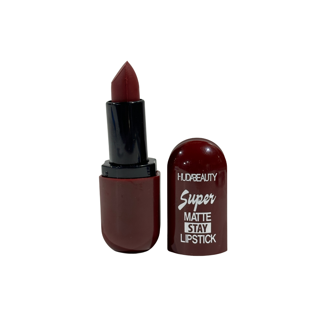 Huda Beauty Super Matte Stay Lipstick Drama Mama (B6)