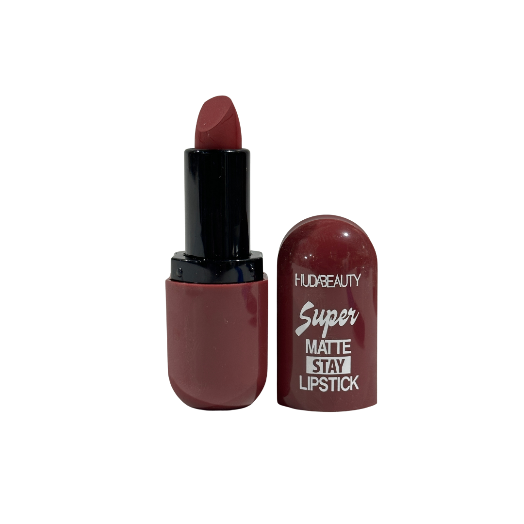 Huda Beauty Super Matte Stay Lipstick Famous (B9)