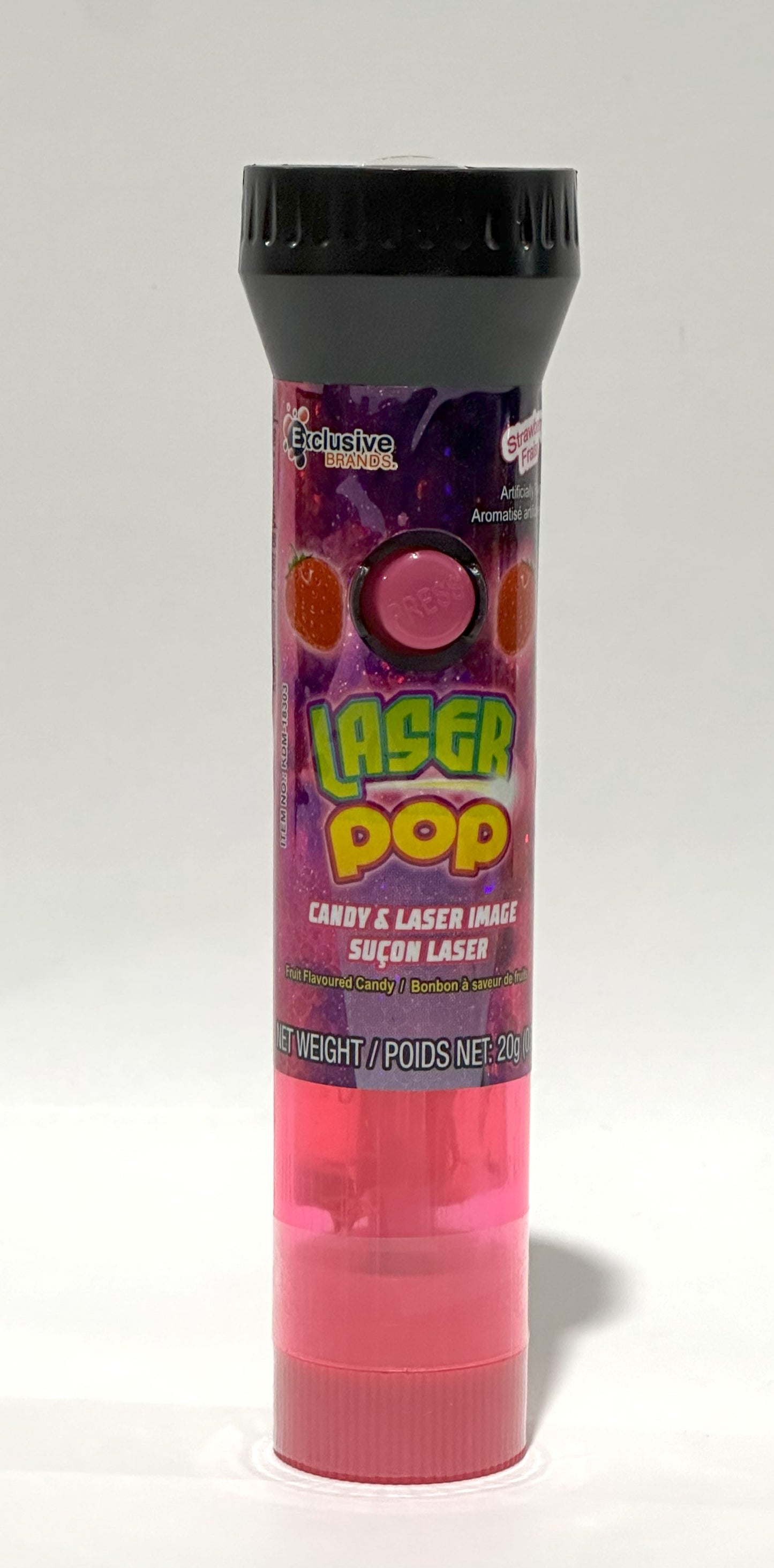 LASER POP, CANDY & LASER STRAWBERRY FLAVOUR