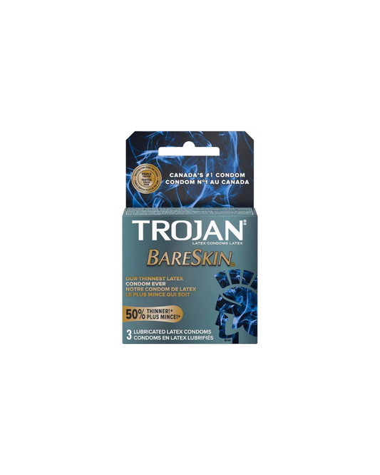 Trojan BareSkin Original Lubricated Condoms - 3 Count